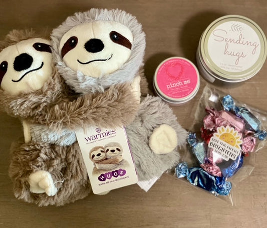 Sending Hugs Care Package - Sloths